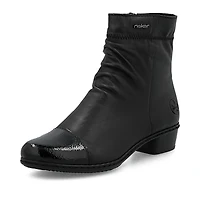 RIEKER Y0773-00 Ankle Bootie (Rouching)