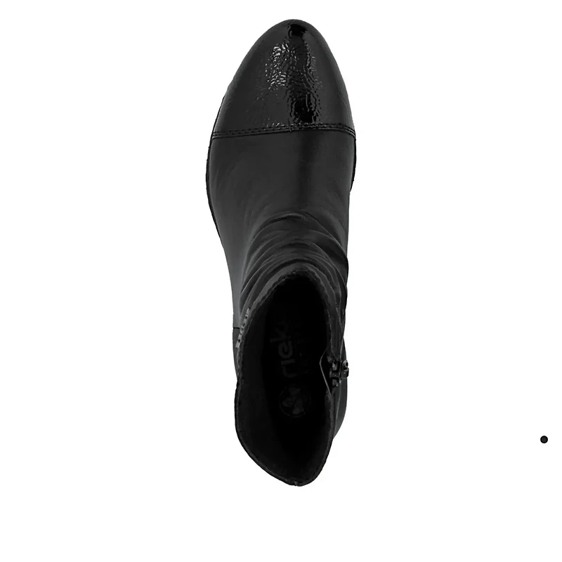 RIEKER Y0773-00 Ankle Bootie (Rouching)
