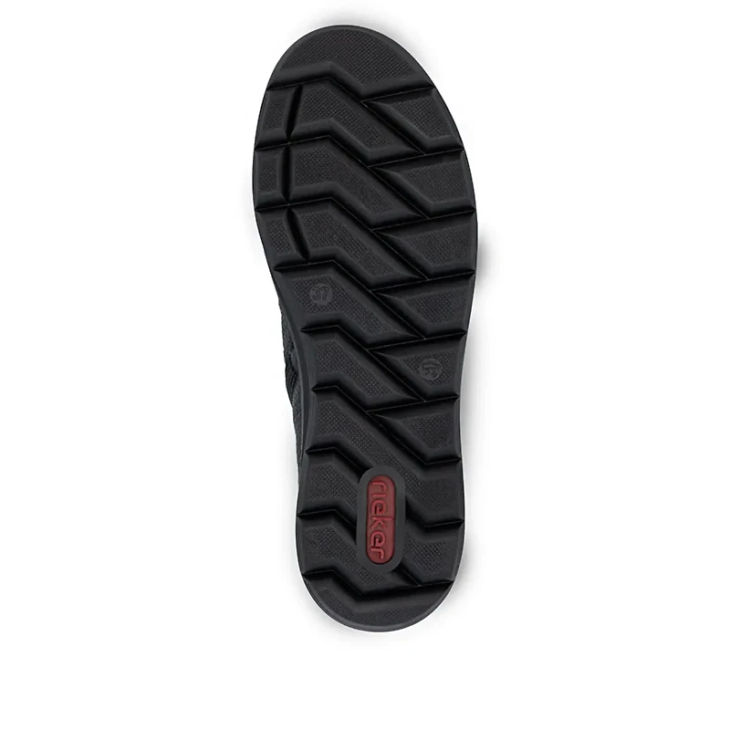 RIEKER Z0056-00 Double-Zip Bootie (Rouching)