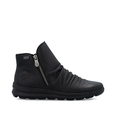RIEKER Z0056-00 Double-Zip Bootie (Rouching)