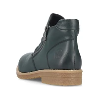 RIEKER 73553-54 Zip Bootie (Rouching)