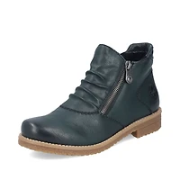 RIEKER 73553-54 Zip Bootie (Rouching)