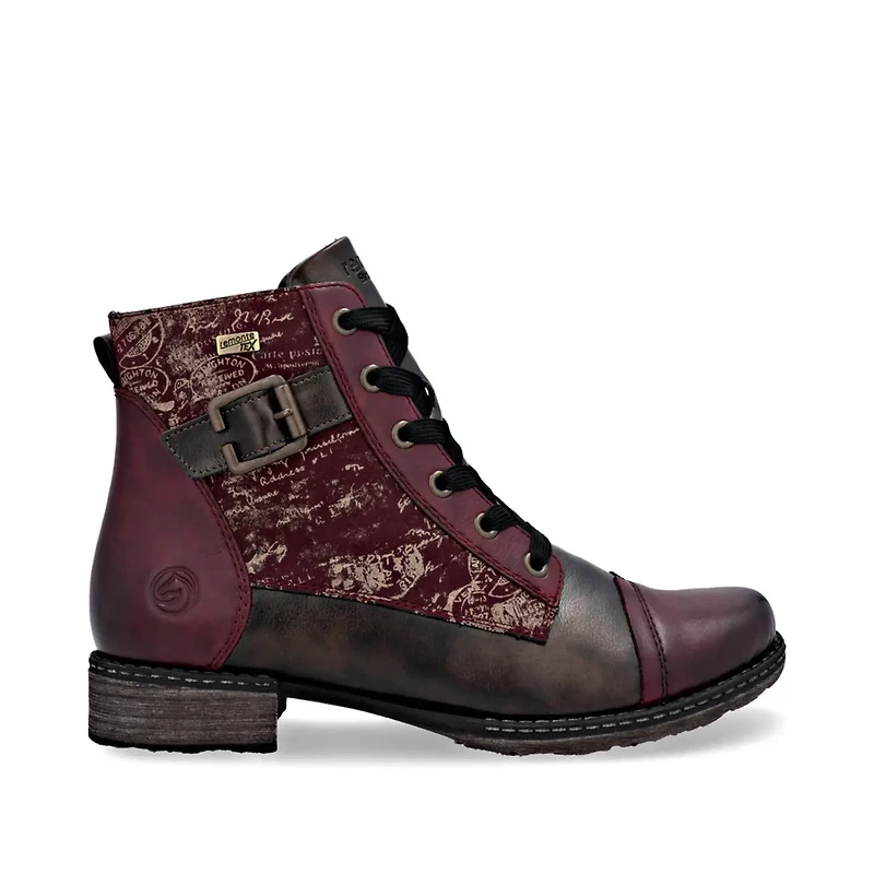 REMONTE D4381-35 Lace Bootie (Print)