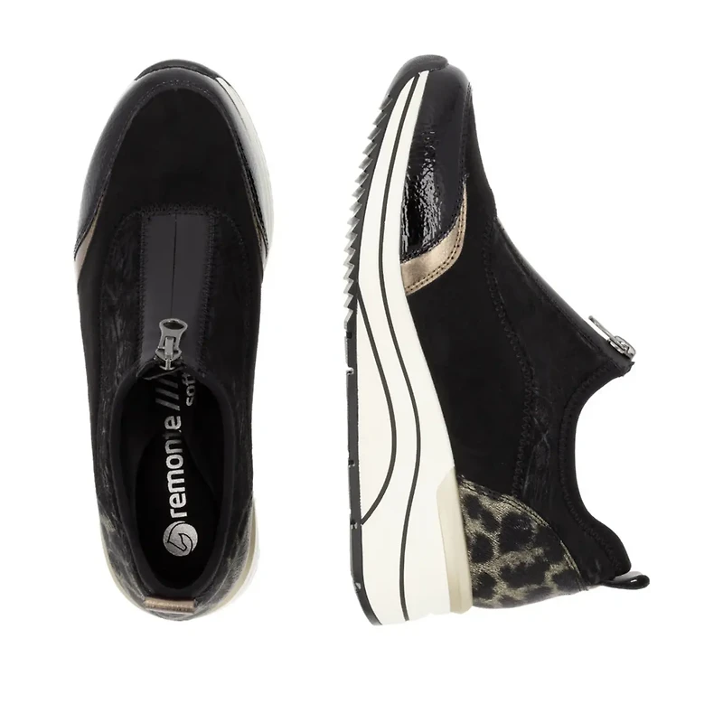REMONTE D0T08-02 Sneaker Zip-Up Wedge