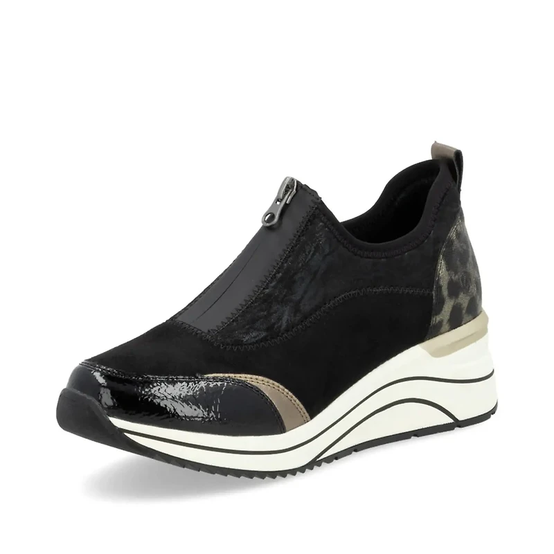 REMONTE D0T08-02 Sneaker Zip-Up Wedge
