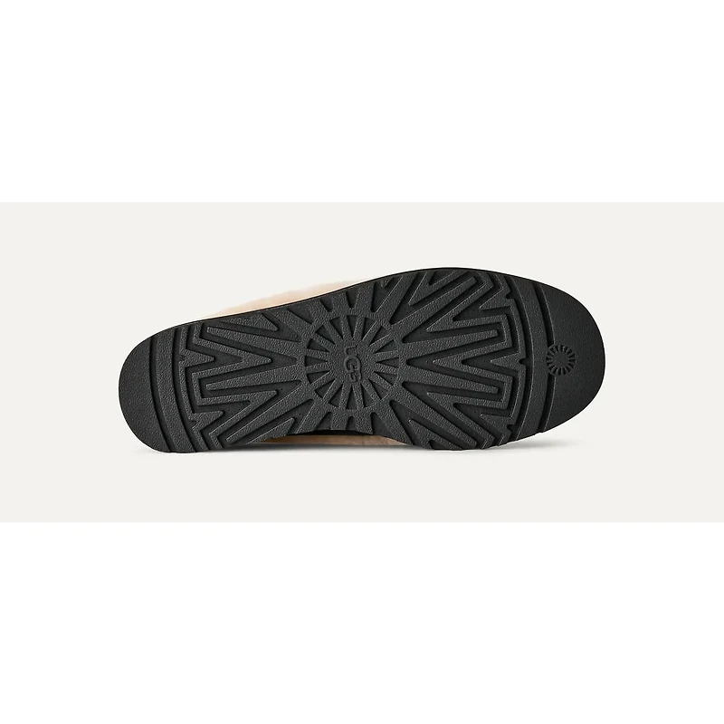 UGG 1178450 Zora Leather Ballet Flat BLK