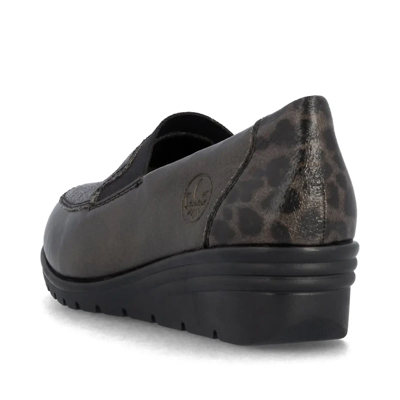 RIEKER L5351-90 Loafer Wedge