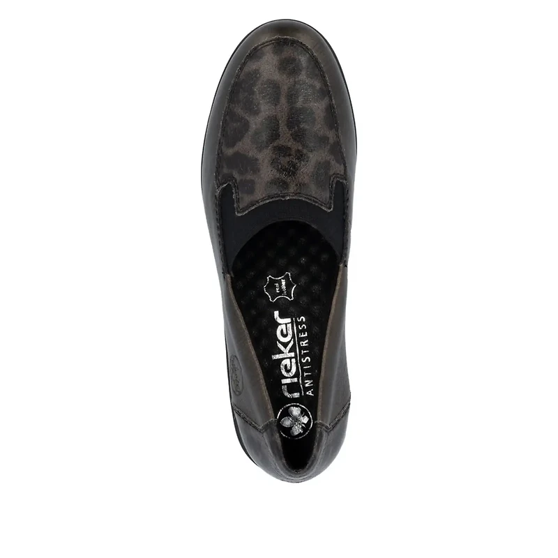 RIEKER L5351-90 Loafer Wedge