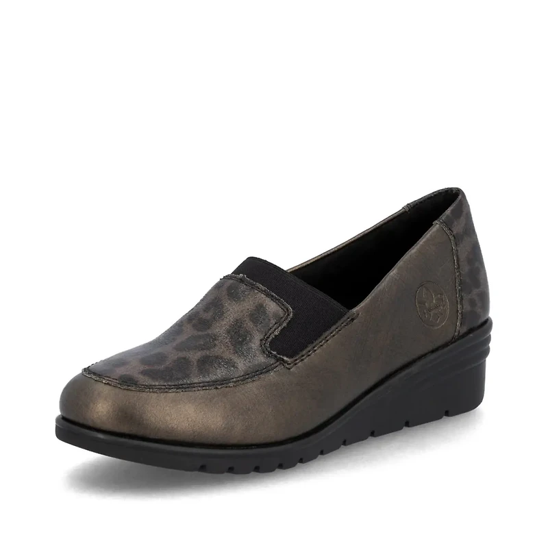 RIEKER L5351-90 Loafer Wedge