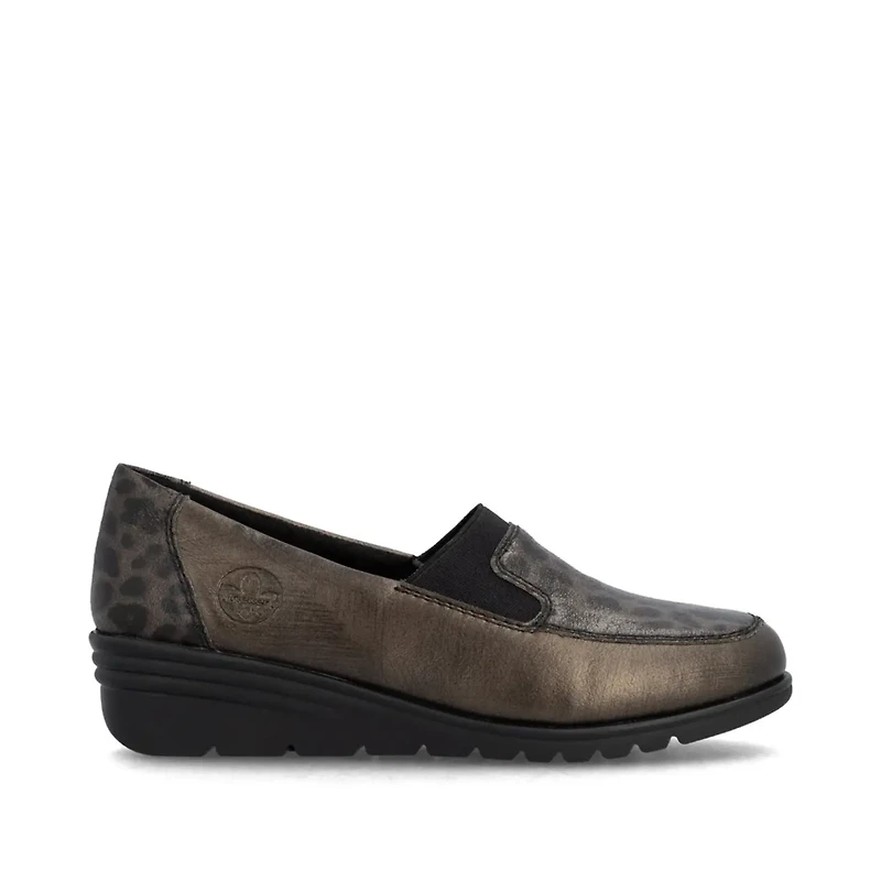 RIEKER L5351-90 Loafer Wedge