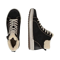 REMONTE D0770-03 Sneaker Bootie (Fluff Rim)