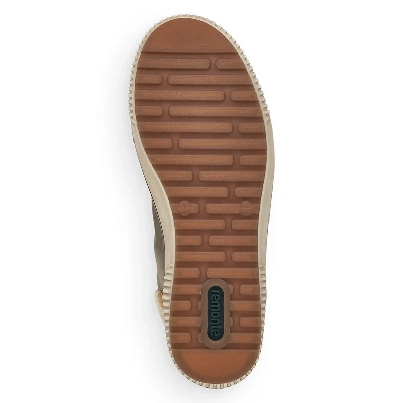 REMONTE D0770-45 Sneaker Bootie (Fluff Rim)