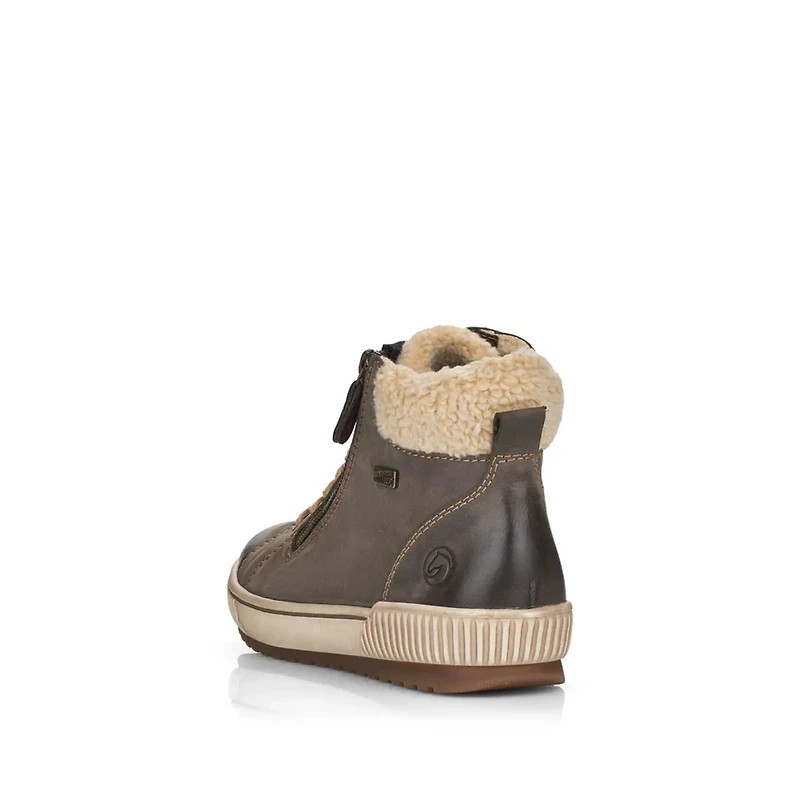 REMONTE D0770-45 Sneaker Bootie (Fluff Rim)