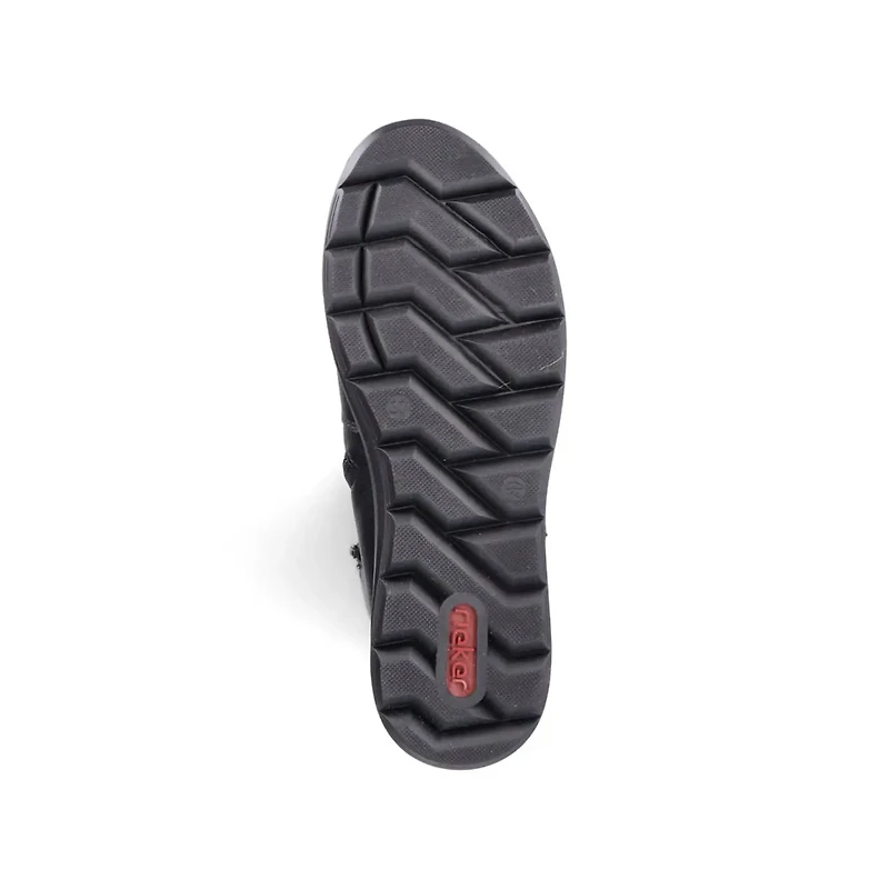 RIEKER Z0090-00 Tall Boot (Low Heel)