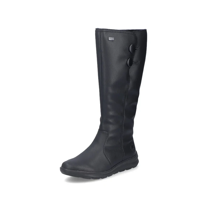 RIEKER Z0090-00 Tall Boot (Low Heel)
