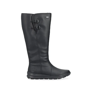 RIEKER Z0090-00 Tall Boot (Low Heel)
