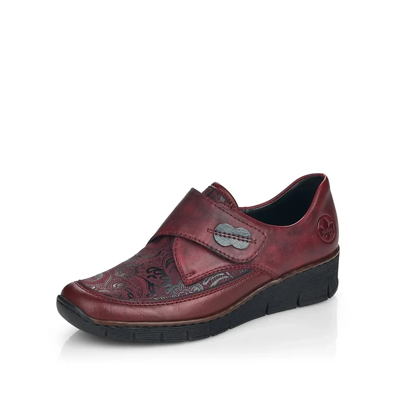 RIEKER 537C0-35 Wedge Slip-On (Stretch)