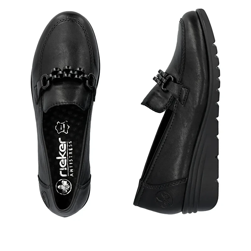 RIEKER L5361-00 Loafer Wedge