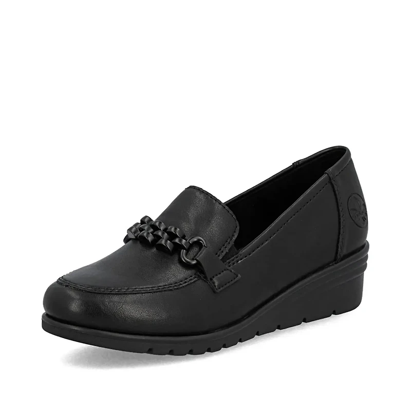 RIEKER L5361-00 Loafer Wedge