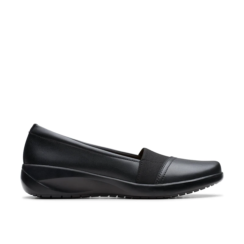 CLARKS Kaetlyn Rhea 26184320 Slip-On BLACK