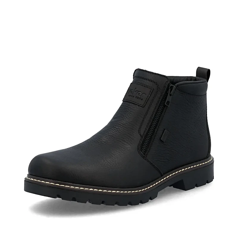RIEKER 39871-00 Boots w/zipper