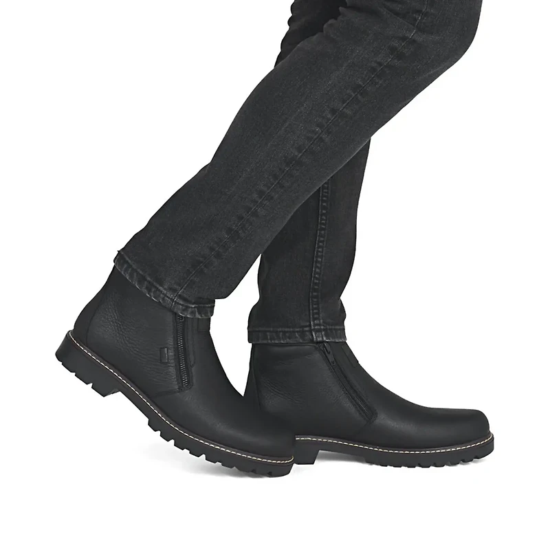 RIEKER 39871-00 Boots w/zipper