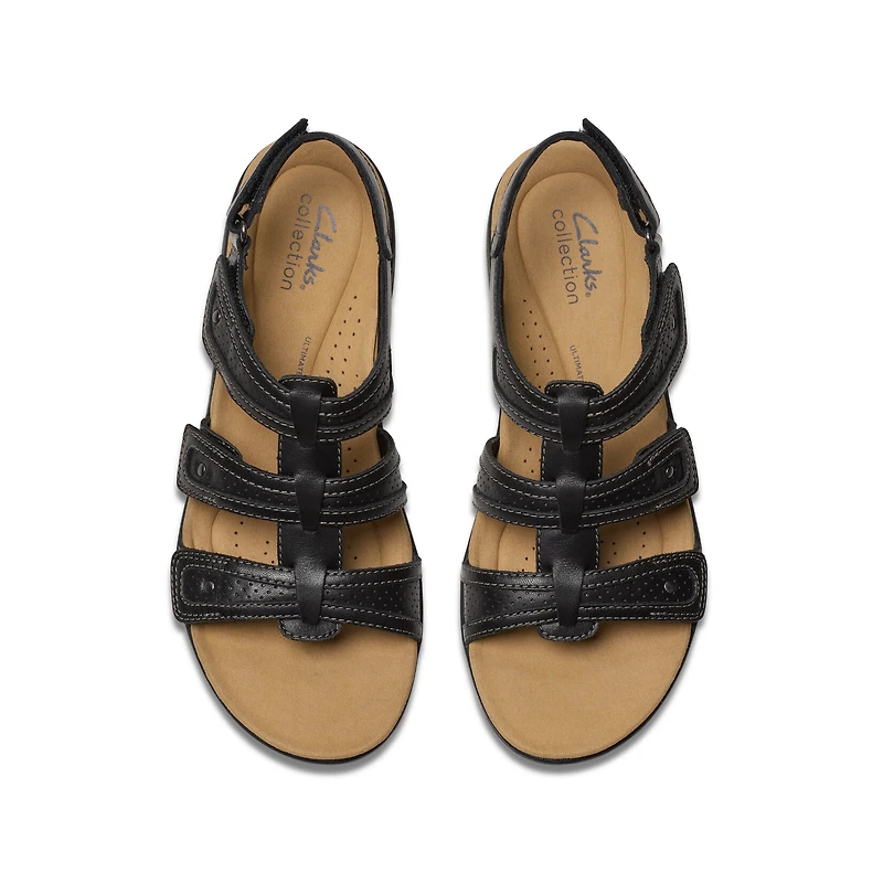CLARKS Laurieann Ivy Bk-Strap