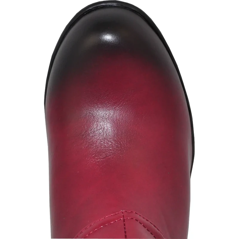 VANGELO SD7408 Tall Boot Folds BORDO