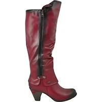 VANGELO SD7408 Tall Boot Folds BORDO