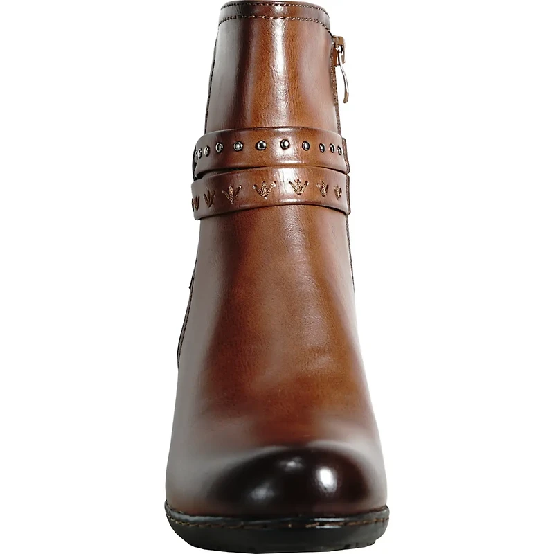 VANGELO HF5428 Heel Bootie BROWN