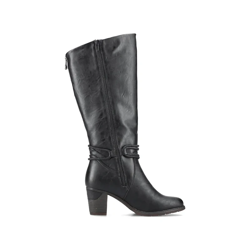 RIEKER 96059-00 Tall Heel Boot