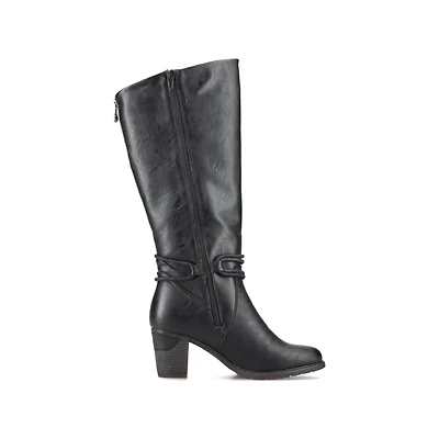 RIEKER 96059-00 Tall Heel Boot