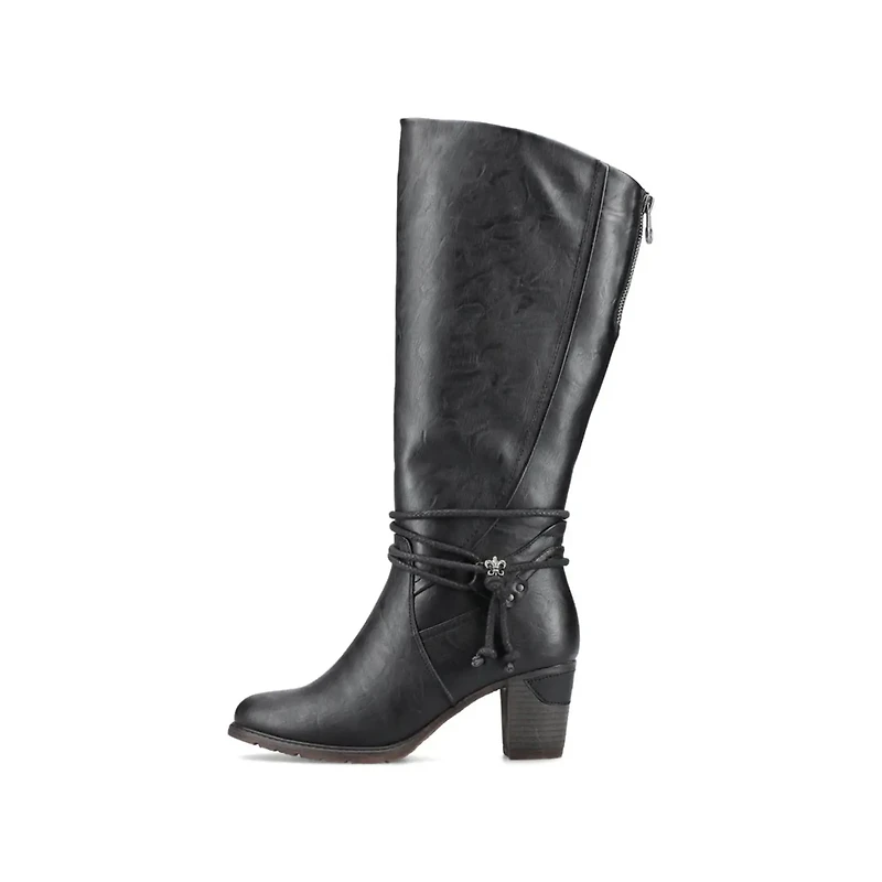 RIEKER 96059-00 Tall Heel Boot