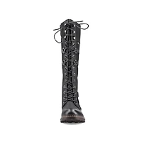 RIEKER 94732-00 Lace Tall Boot
