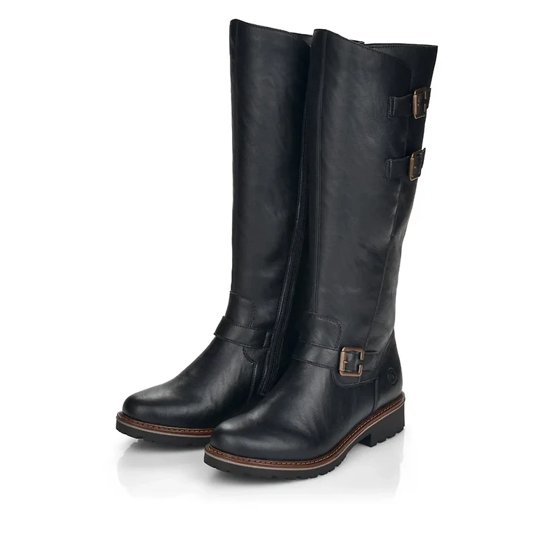 REMONTE R6590-01 Tall Boot (Buckles)