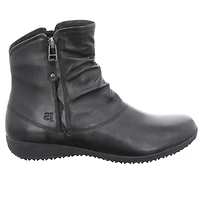JOSEF SEIBEL Naly 24 Soft Bootie (Dbl Zip)- BLACK