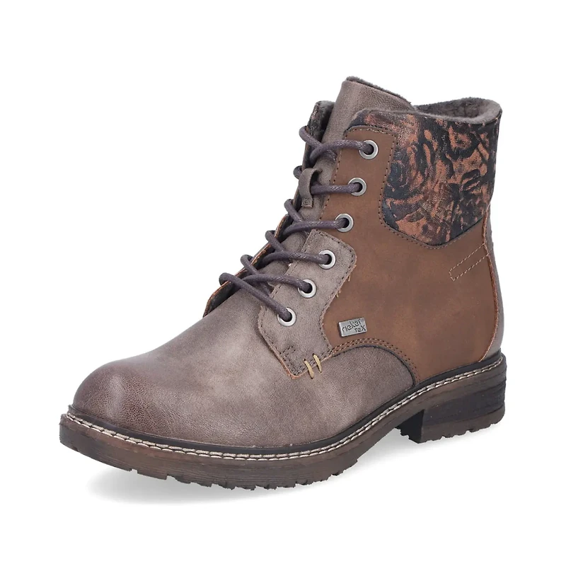 RIEKER 94712-25 Lace Bootie (Print)