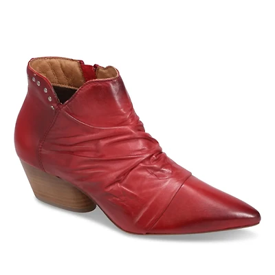 MIZ MOOZ Hally Heel Bootie (Studs) RED