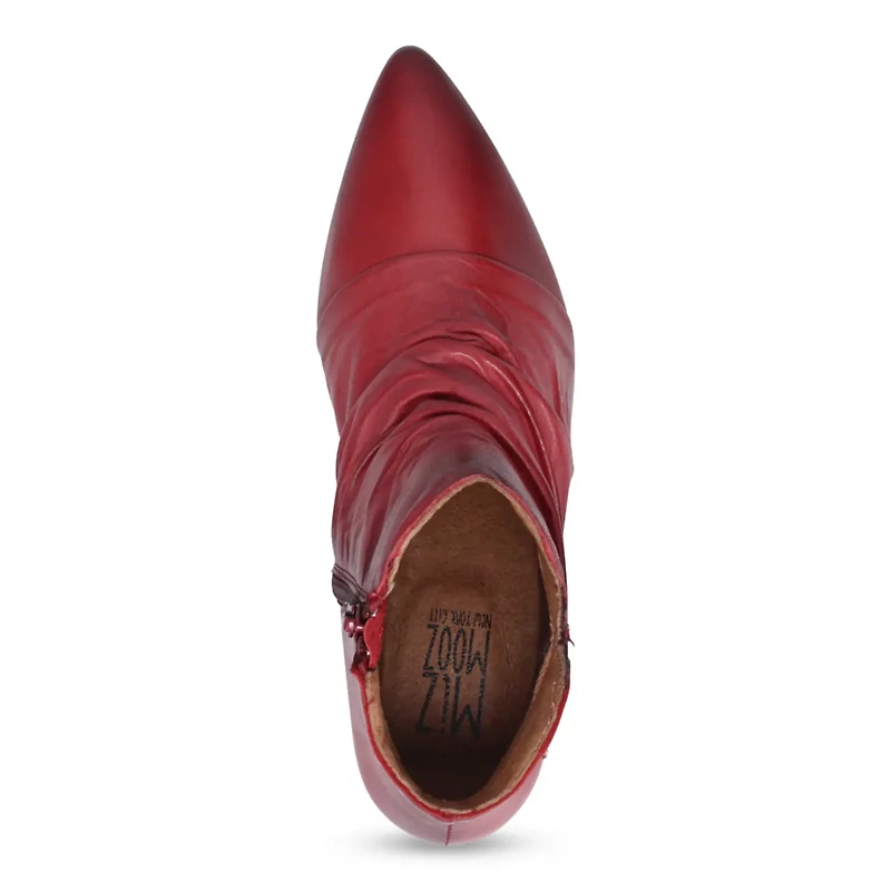 MIZ MOOZ Hally Heel Bootie (Studs) RED