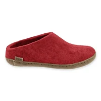 GLERUPS Slip-on (leather sole) - RED