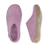 GLERUPS Slip-on (leather sole) - FLOWER