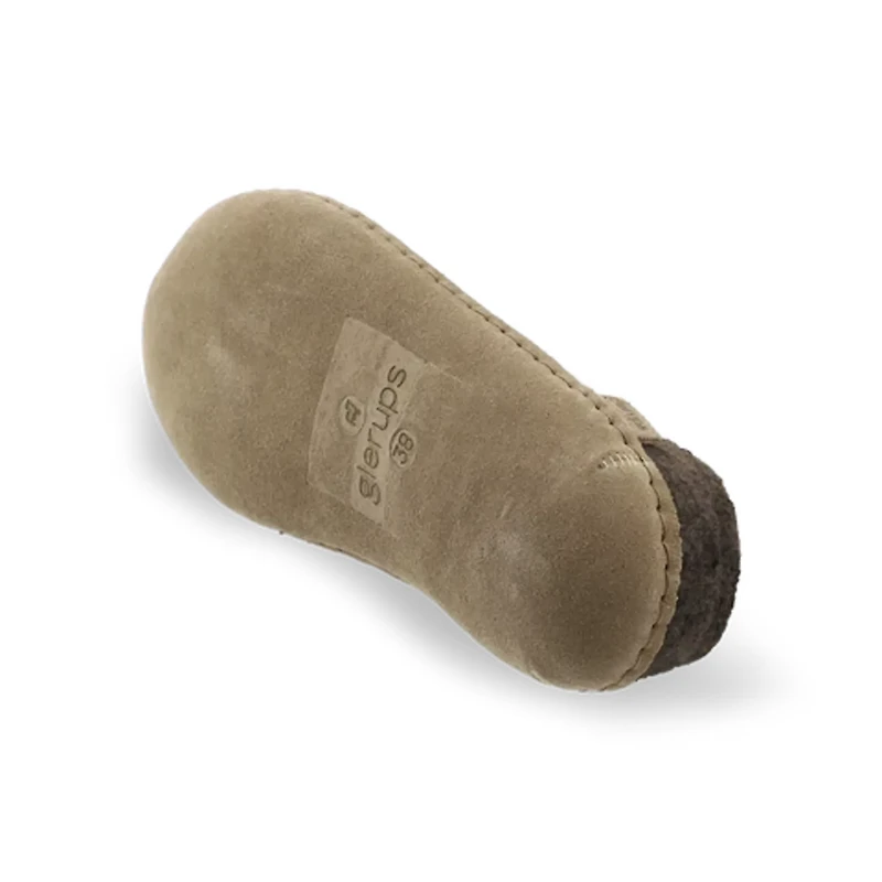 GLERUPS Slip-on (leather sole) - BROWN