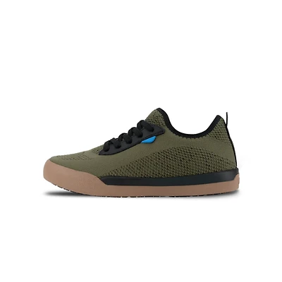 VESSI Women's Weekend Sneaker DARK MOSS/BLACK