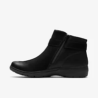 CLARKS Carleigh Drift Bootie 26184095 BLACK