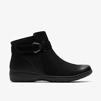 CLARKS Carleigh Drift Bootie 26184095 BLACK