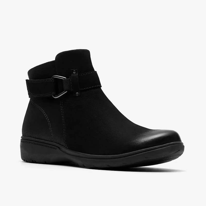 CLARKS Carleigh Drift Bootie 26184095 BLACK