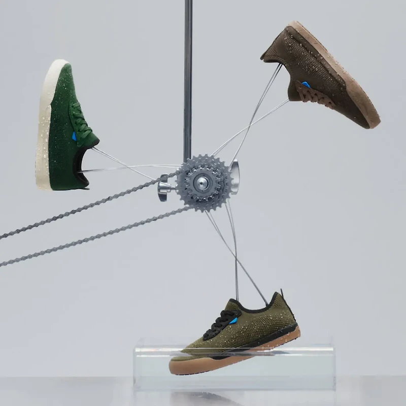 VESSI Women's Weekend Sneaker - TIDAL BLUE