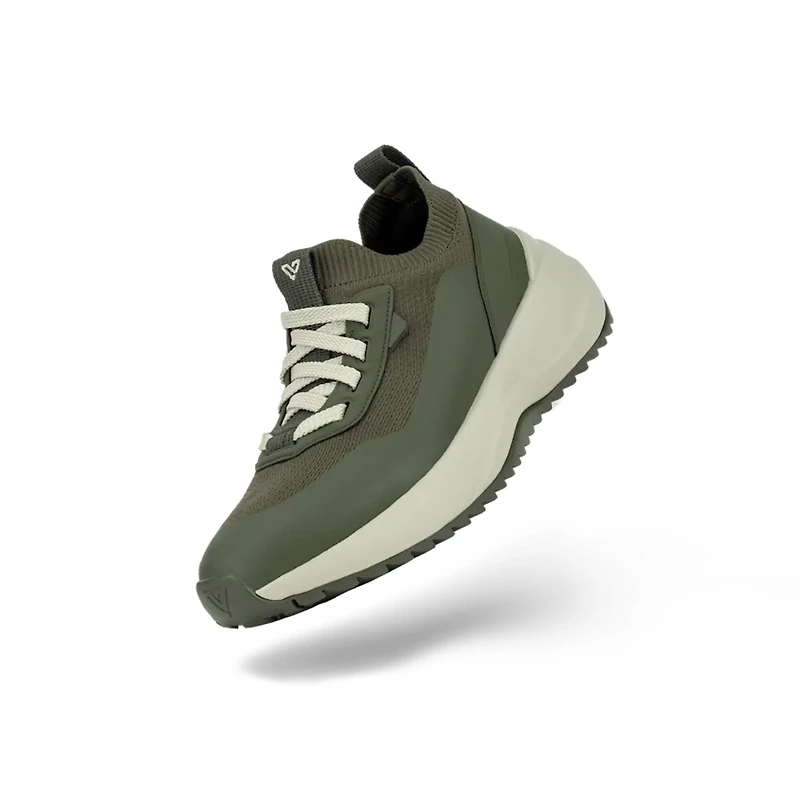 VESSI Women's Stormburst Low Top - DARK MOSS/TRAIL