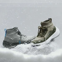 VESSI Women's Stormburst High Top TRAIL/DARK MOSS