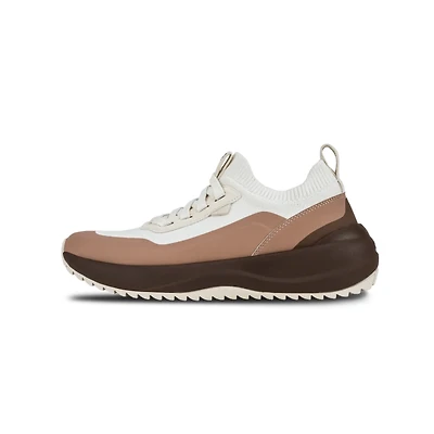 VESSI Women's Stormburst Low Top - LT.DUNE/SHORE/DK.TEAK